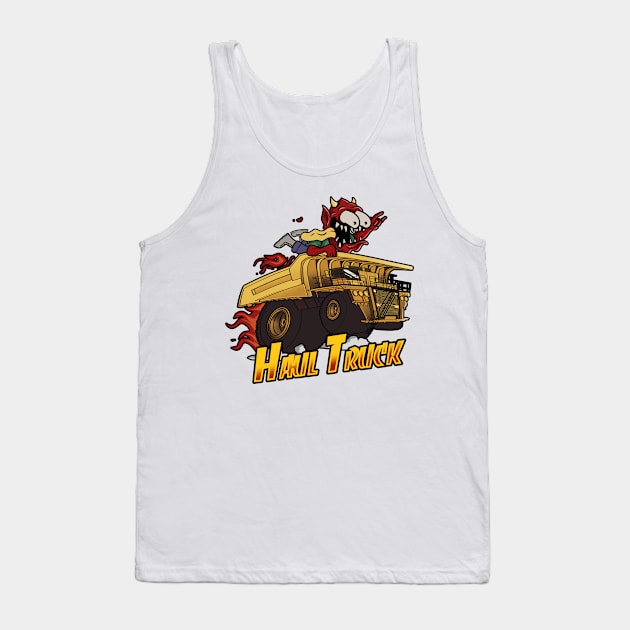 Haul Truck Devils Tank Top by damnoverload